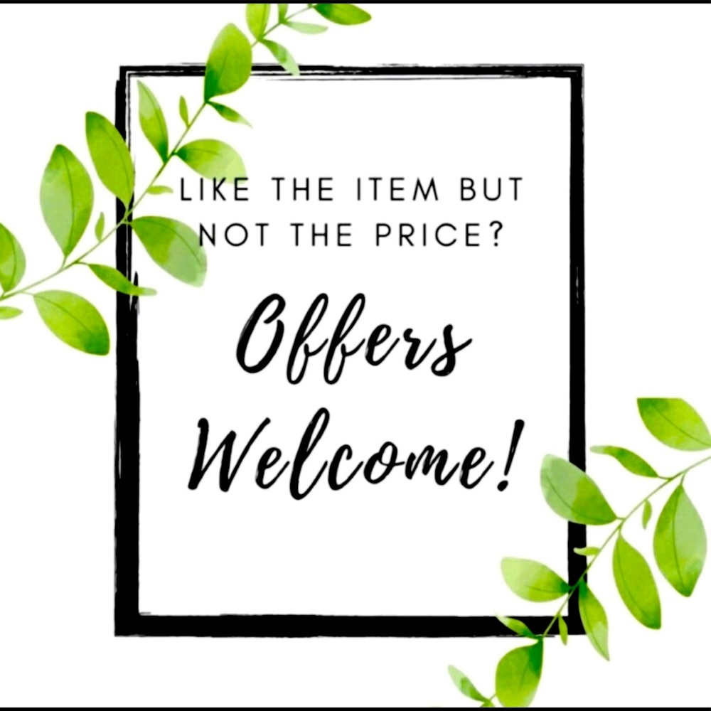 Offers Welcome!